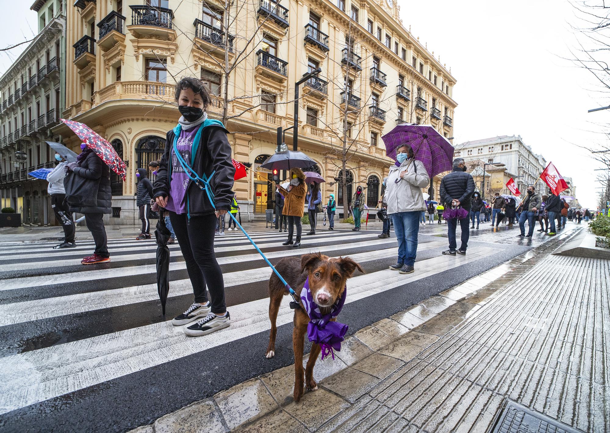 Manifestaciones y concentraciones en Andalucía por motivo del 8M - 7